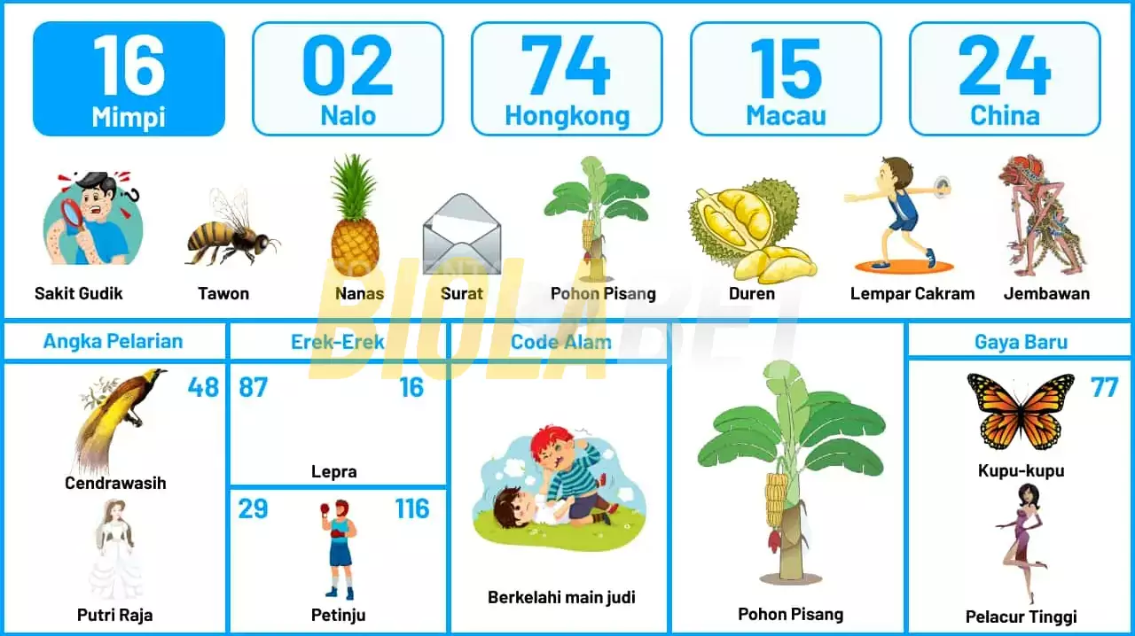 buku mimpi erek erek togel 16