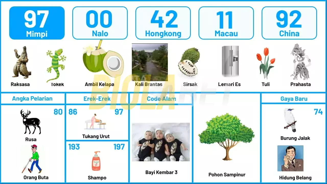 buku mimpi erek erek togel 97
